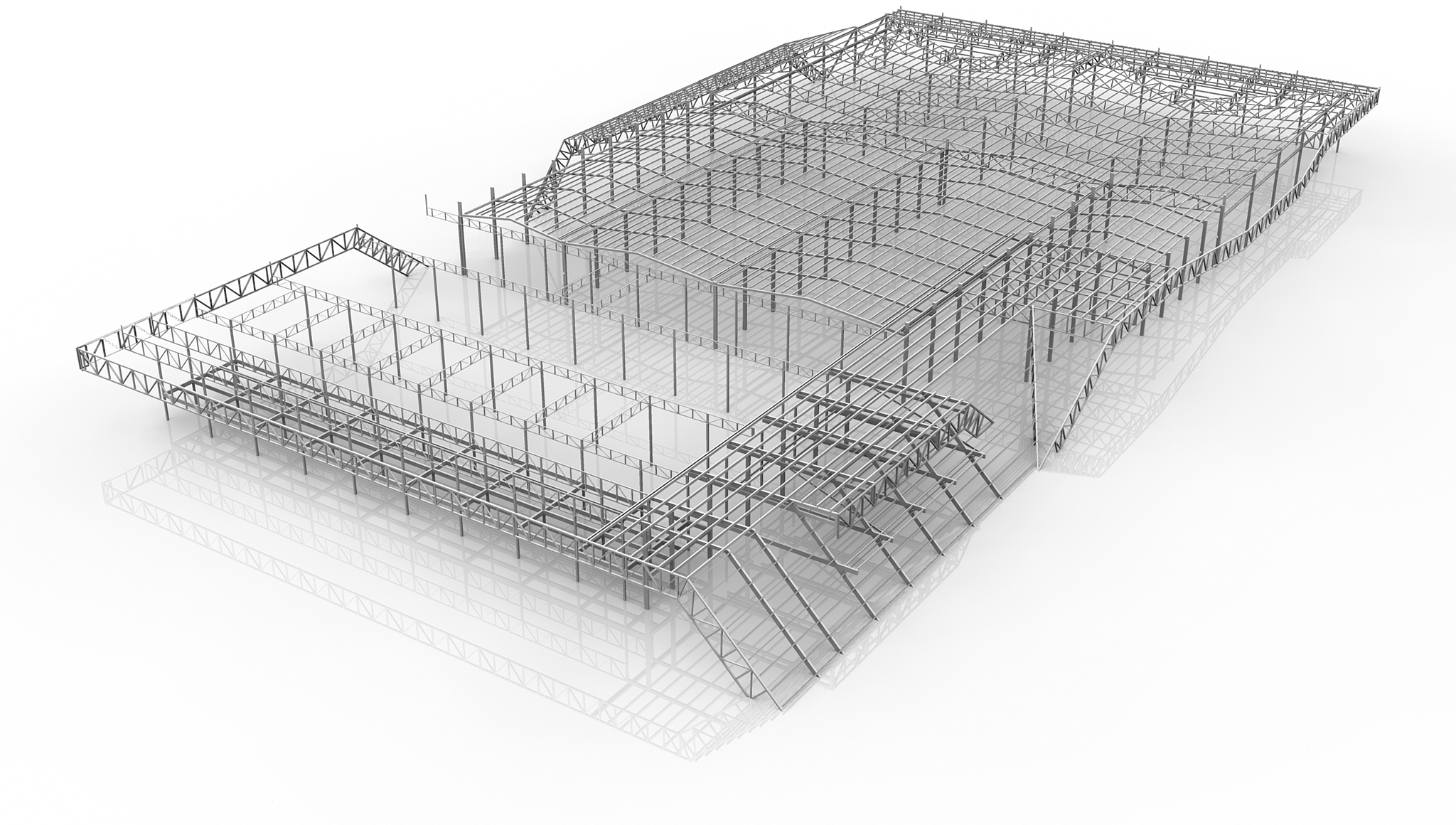Mercabarna 3D Structural Layout