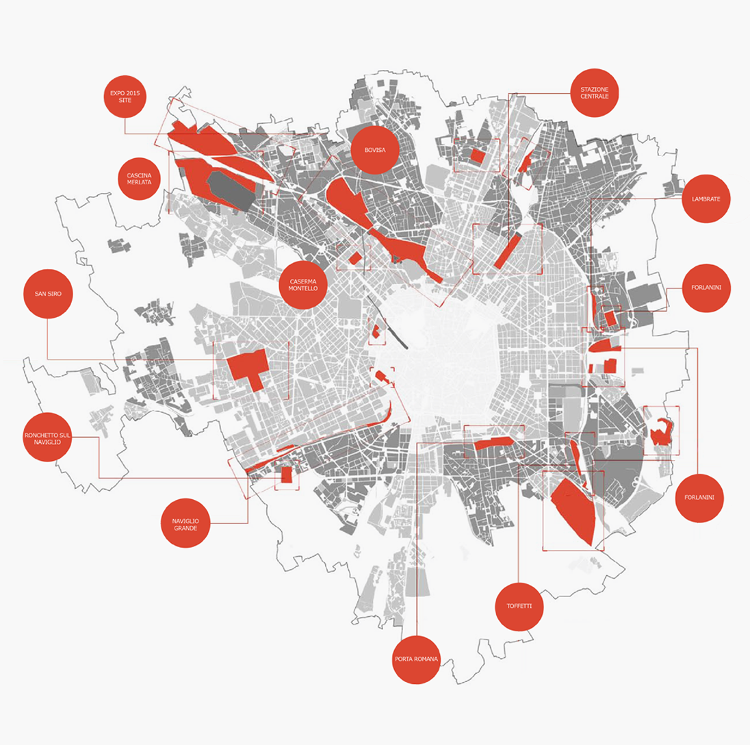 Milan Contamination Pollution Remediation Infographic Map Lombardia - Portfolio Jack Richardson Architecture & Graphic Design